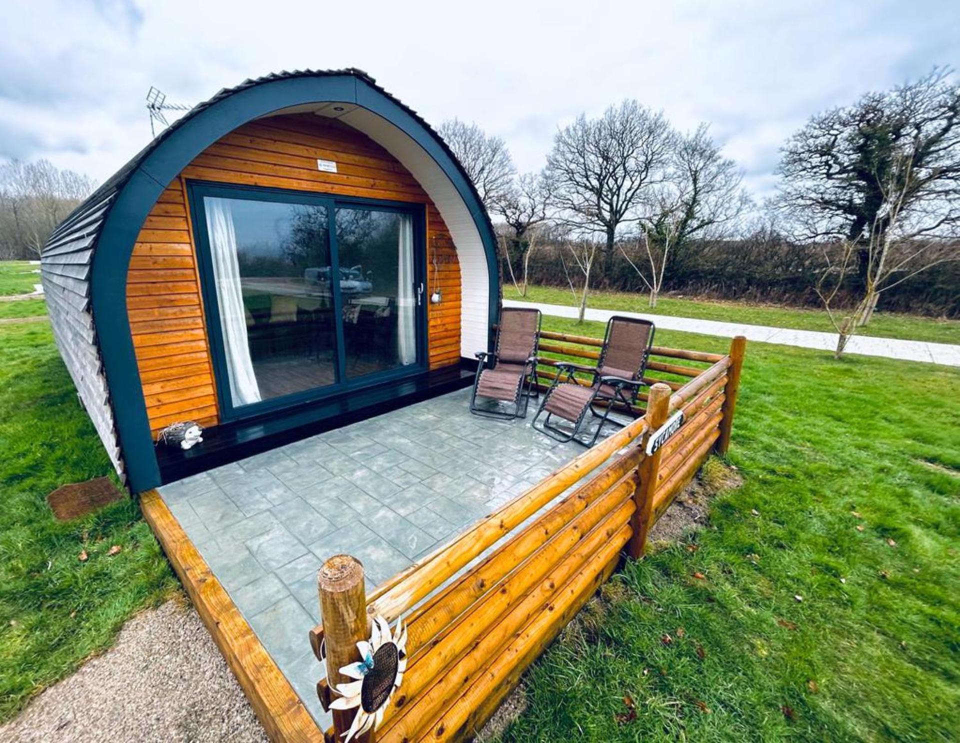 Beech Pod Cabin In Beautiful Surroundings Wrexham Eksteriør billede